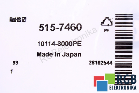 10114-3000PE 3M TOUCH SYSTEMS MDR 14PIN KONEKTOR