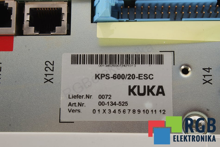 KPS-600/20-ESC 00-134-525 KUKA E93DE143E4B531