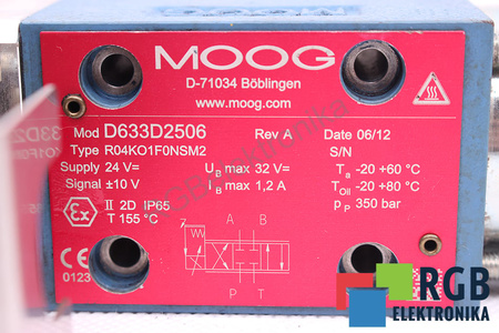 D633D2506 MOOG REVA R04KO1F0NSM2