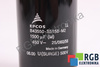 KONDENZÁTOR B43550-S5158-M2 EPCOS U SURGE 500V 1500UF, 450VDC