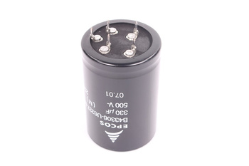 KONDENZÁTOR B43306-U6337-M2 EPCOS 25/070/56 330UF, 500VDC