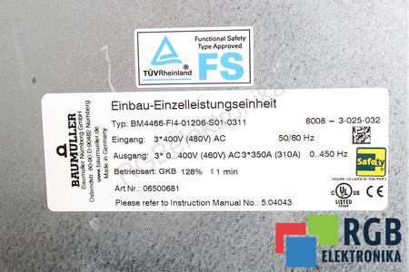 BM4466-FI4-01206-S01-0311 BAUMÜLLER