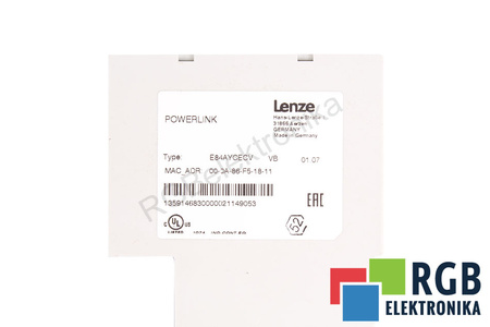 E84AVSCE2224SX0-ECKXX LENZE INVERTER E84AVSCE2224SX+E84AYCECV+EZAEBK1001