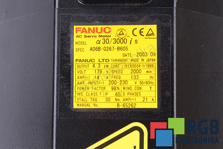 A30/3000IS A06B-0267-B605 FANUC A30/3000IS