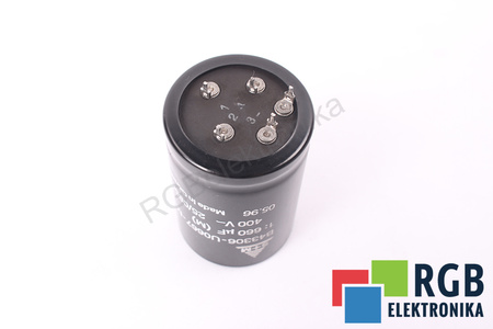 KONDENZÁTOR B43306-U0667-M1 S+M 25/085/56 660UF, 400VDC