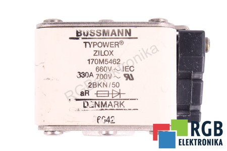 POJISTKA 170M5462 BUSSMANN ZILOX TYPOWEX 630A, 700V