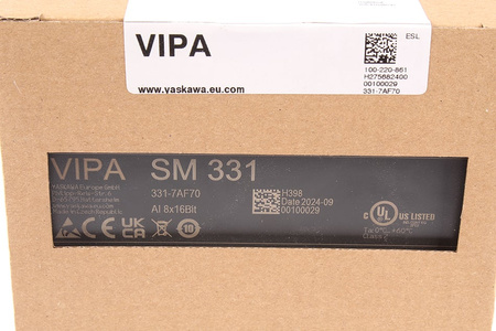331-7AF70 YASKAWA SM331 VIPA