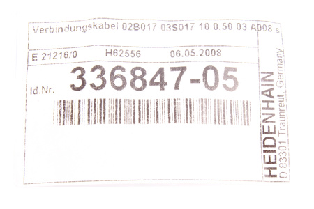 ID.NR. 336847-05 HEIDENHAIN KÁBEL