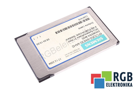 6FC5250-6AX30-4AH0 SIEMENS SINUMERIK 840D 8MB