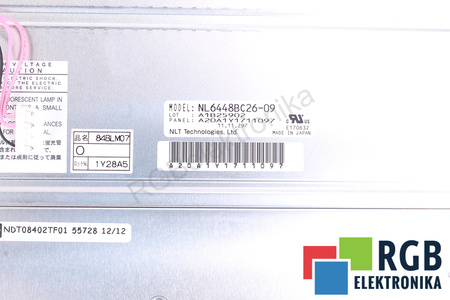 NL6448BC26-09 NLT TECHNOLOGIES LCD DISPLEJ