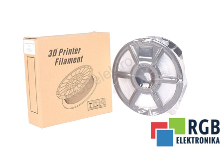 1,75MM PETG FILAMENT 0.5KG NATURAL FLASHFORGE VNĚJŠÍ ROZMĚR CÍVKY 180MM, VNITŘNÍ ROZMĚR CÍVKY 50MM, ŠÍŘKA CÍVKY 45MM