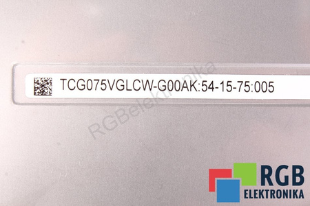 TCG075VGLCW-G00 KYOCERA 7.5" LCD DISPLEJ