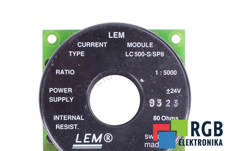 LC500-S/SP8 LEM CURRENT MODULE LEM 1:5000 80OHM NA NÁHRADNÍ DÍLY