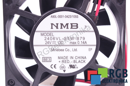 A90L-0001-0423#105S FANUC 2406VL-S5W-B79 60X60X15MM, 24V VENTILÁTOR