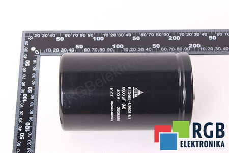 KONDENZÁTOR B43465-U9608-M1 S+M 6000UF, 400VDC