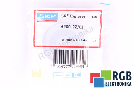6200-2Z/C3 SKF 10X30X9 LOŽISKO