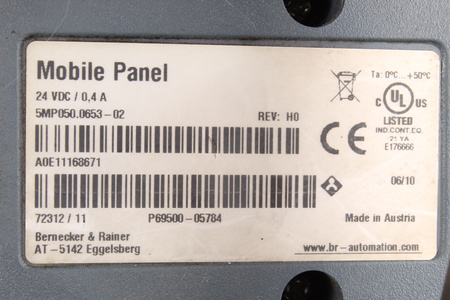 5MP050.0653-02 B&R AUTOMATION