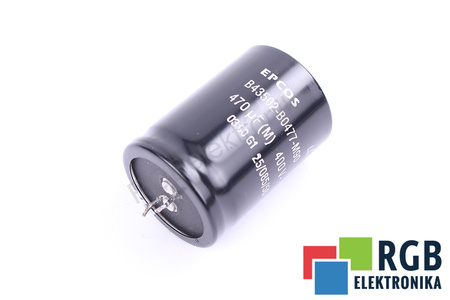 KONDENZÁTOR B43502-B0477-M90 EPCOS 470UF, 400V