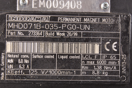 MHD071B-035-PG0-UN INDRAMAT R911273364