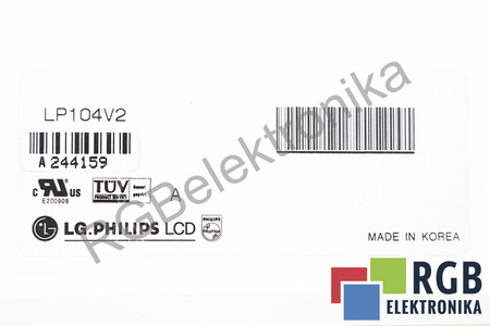 LP104V2 LG PHILIPS 10.4" LCD DISPLEJ