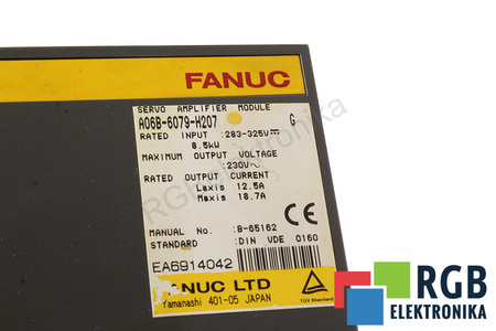 A06B-6079-H207 FANUC SERVO AMPLIFIER MODULE
