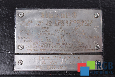 GF5116-0FG40-6HU7-Z SIEMENS Z:A11 G14 G28 K02