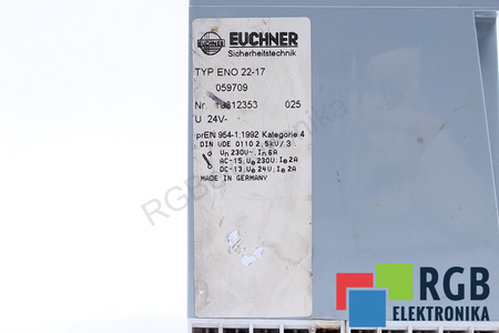 ENO22-17 EUCHNER ENO22 BEZPEČNOSTNÍ RELÉ