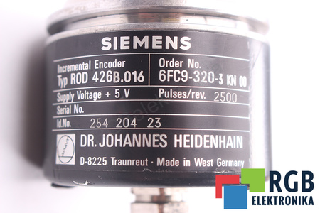 ROD426.B.016 HEIDENHAIN ID.NR.254204-23 6FC9-320-3KN ENKODÉR