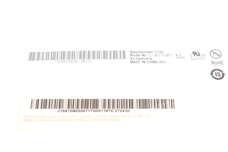 G104SN03 AU OPTRONICS V.1 LCD DISPLEJ