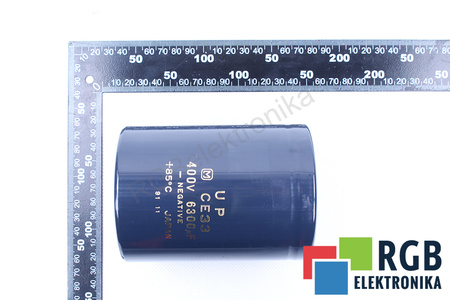 KONDENZÁTOR CE33 MATSUSHITA 6300UF, 400VDC