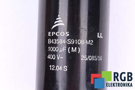 KONDENZÁTOR B43584-S9108-M2 EPCOS 1000UF, 400V