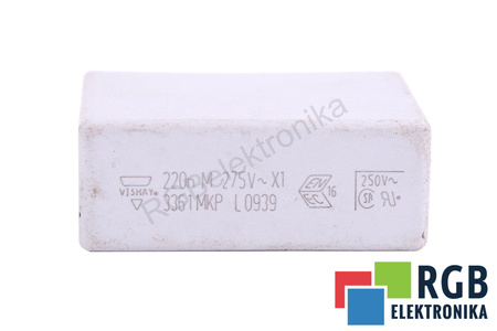 KONDENZÁTOR 3361MKP VISHAY 220NF, 275V