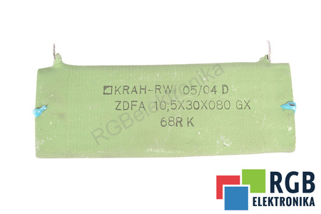 REZISTOR ZDFA10.5X30X80 KRAH-RWI 68OHM