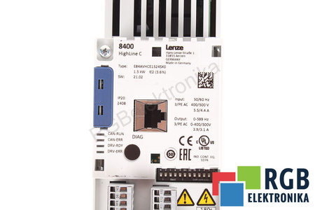 E84AVHCE1524SX0 LENZE 8400 HIGHLINE C