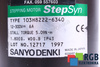 103H8222-6340 SANYO DENKI