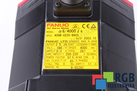 A8/4000IS A06B-0235-B605 FANUC A8/4000IS