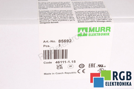 85692 MURR ELEKTRONIK EMPARRO