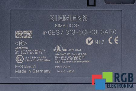 6ES7313-6CF03-0AB0 SIEMENS