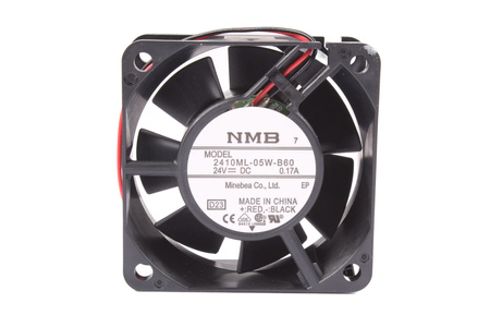 2410ML-05W-B60 NMB TECHNOLOGIES 60X60X25MM, 24V, 0.17A VENTILÁTOR