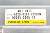 A02B-0303-C320/M FANUC MDI UNIT KLÁVESNICE