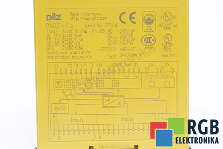 PNOZM1P PILZ 773100 BEZPEČNOSTNÍ RELÉ