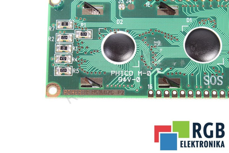 PC1602G-P2 POWERTIP LCD DISPLEJ