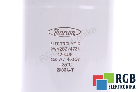 KONDENZÁTOR PWM2B2V472A MARCON 400V, 350W