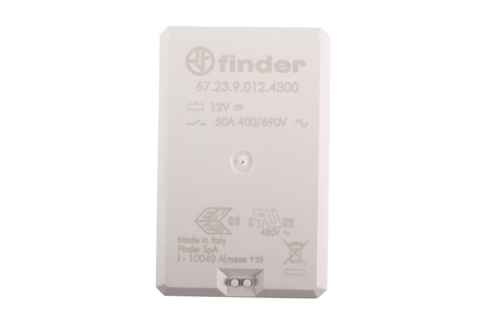 67.23.9.012.4300 FINDER 12V, 50A RELE