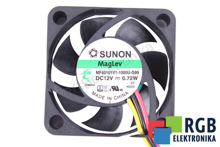 MF40101V1-1000U-G99 SUNON MAGLEV 40X40X10MM, 12V VENTILÁTOR