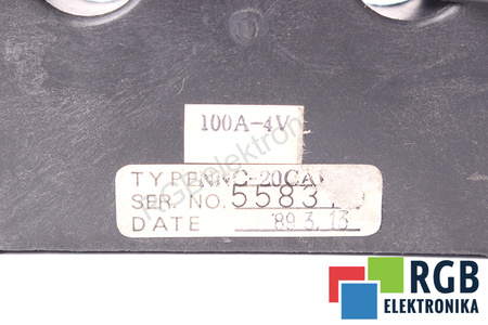 NNC-20CAW-4 NANA ELECTRONICS 100A 4V PROUDOVÝ SNÍMAČ