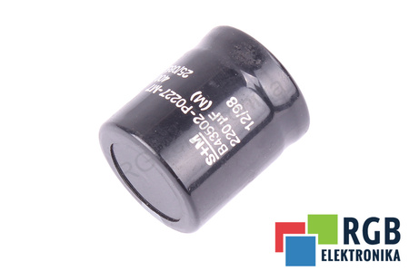 KONDENZÁTOR B43502-P0227-M7 S+M 220UF, 400V