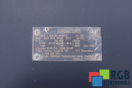 1PH6133-4NF09-Z SIEMENS STATOR