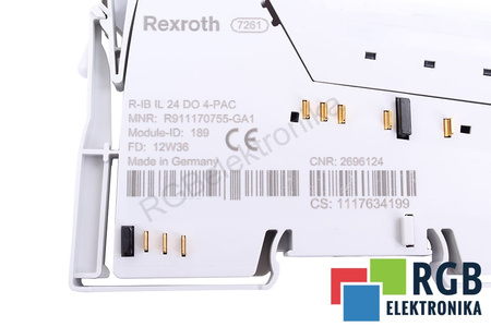R-IBIL24DO4-PAC REXROTH R-IB IL 24 PRO 4-PAC R911170755-GA1