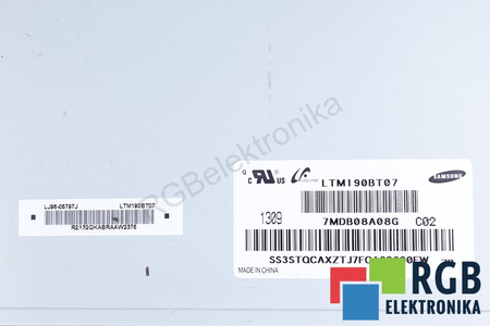 LTM190BT07 SAMSUNG 19" LCD DISPLEJ